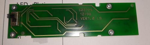 Preview: Platine  603729 für Delta ICE aus Startpackungen ( ICE 1 und 2 Triebkopf) für 3-pol Allstrommotor - mit Anschluss für LED Stirnbeleuchtung -