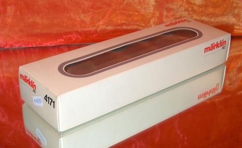 Preview: Originalverpackung - ohne Inhalt - für Zwischenwagen 4171 -Standard mit Sichtfenster -