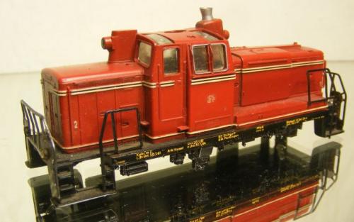 Preview: BR 260 Gehäuse der V 60 Betriebsnummer V60 1009 in rot mit leichten Gebrauchsspuren