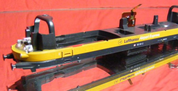 BR 216 Antriebsdrehgestell für grossen Scheibenkollektormotor (LFCM) Ursprungsausführung