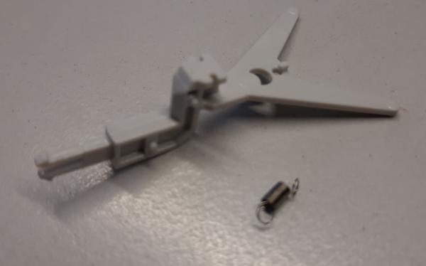 Kupplung nicht stromführend (Hobby/Startpackungen) für Wagen - "männlich"