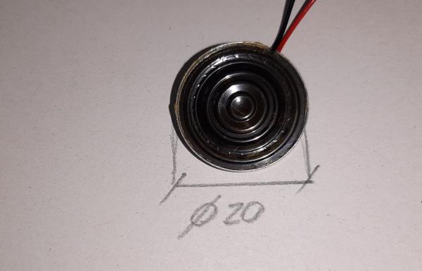 ICE Express 2  Lautsprecher für Aussparung im Triebkopf Fahrgestell