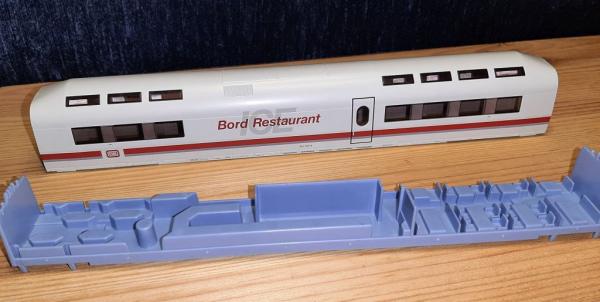 inneneinrichtung 2. KL für ICE Wagen